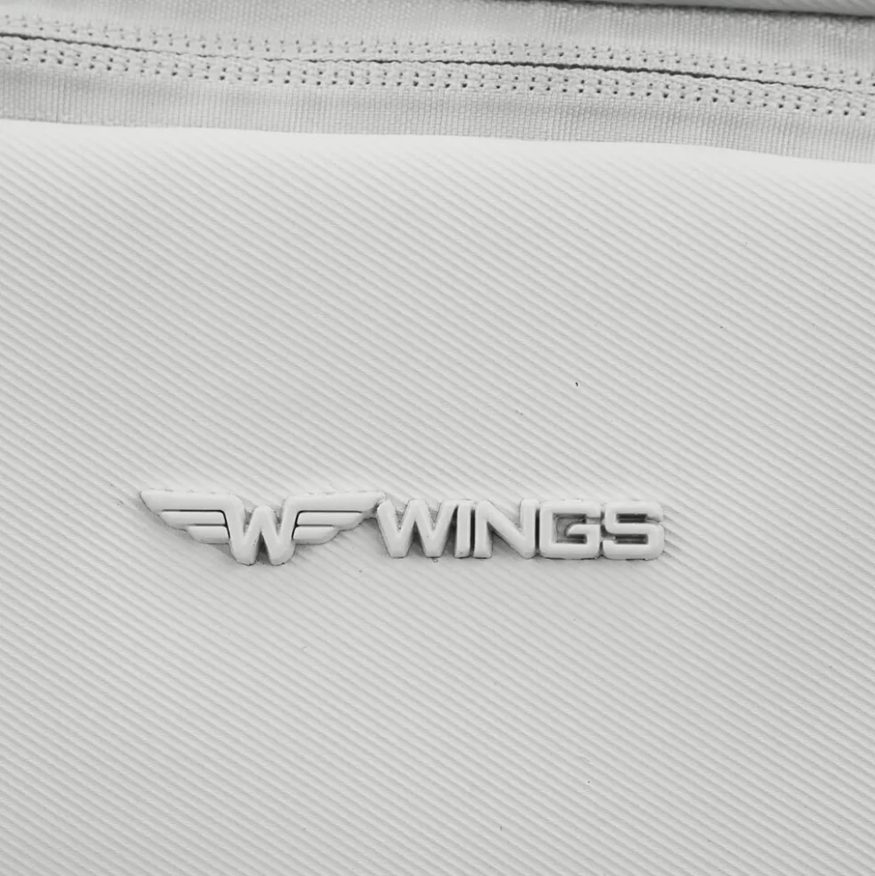 Plecak podróżny Wings CBP003, kabinowy, 43 x 30 x 17 cm, szary