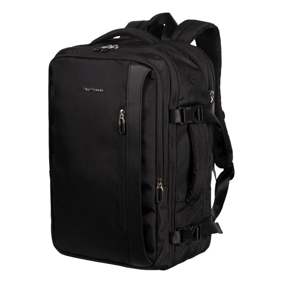 Plecak podróżny Wings Skylark, 30,5 l, czarny