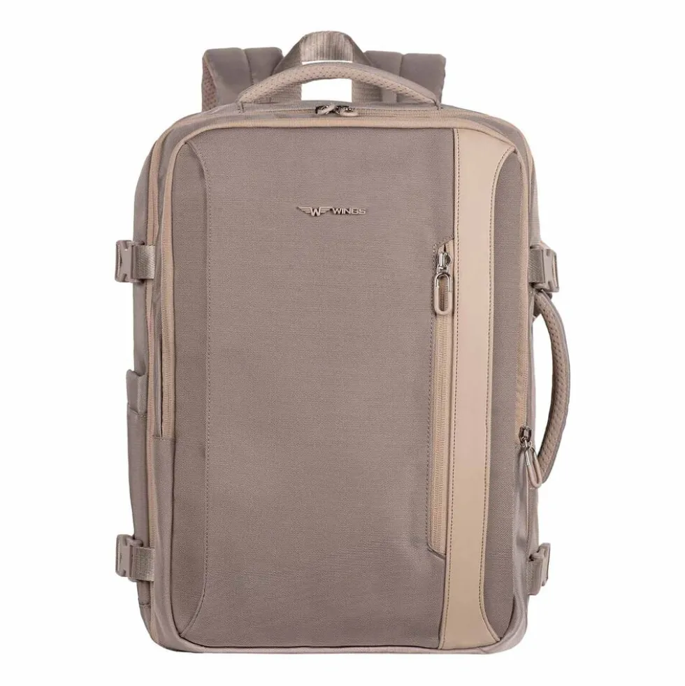 Plecak podróżny Wings Skylark, 30,5 l, beżowy