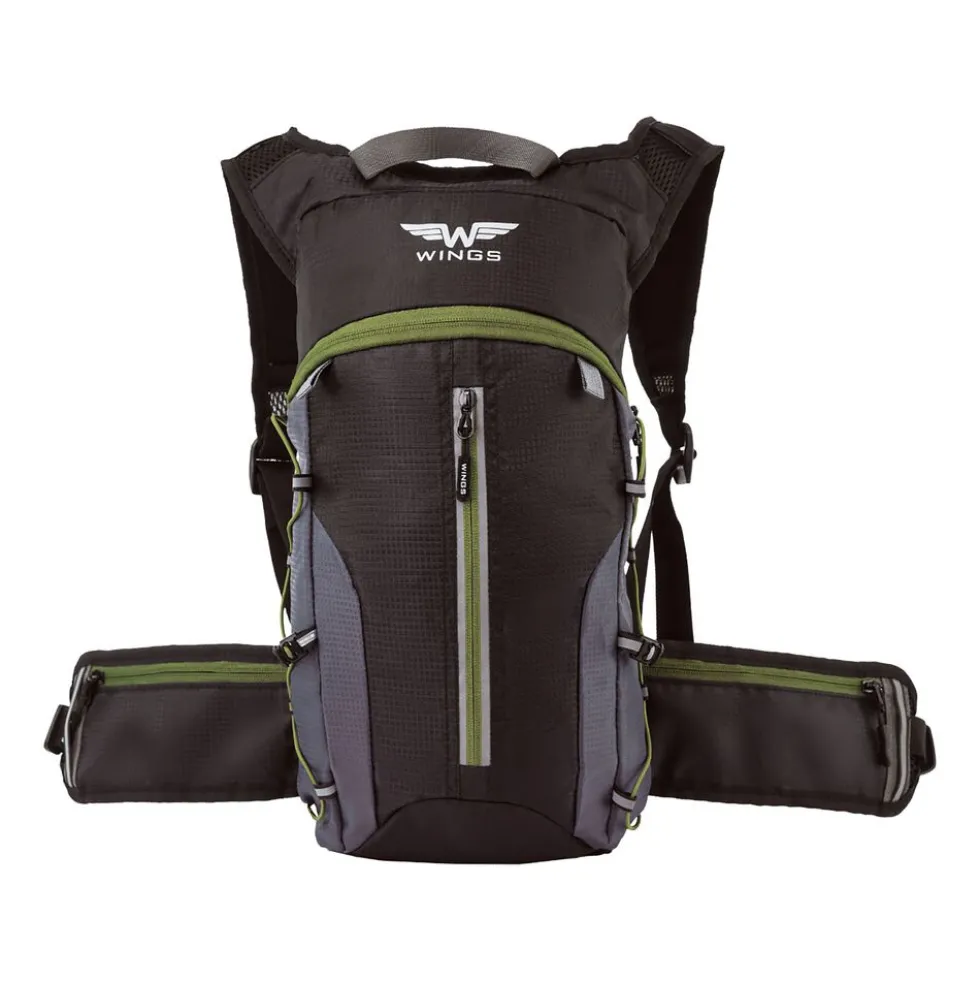 Plecak rowerowy Wings Canastero, 10 l, zielony