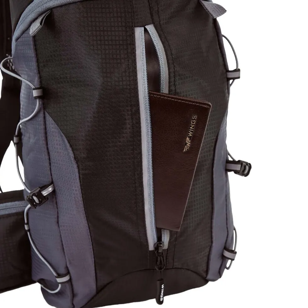 Plecak rowerowy Wings Canastero, 10 l, czarny