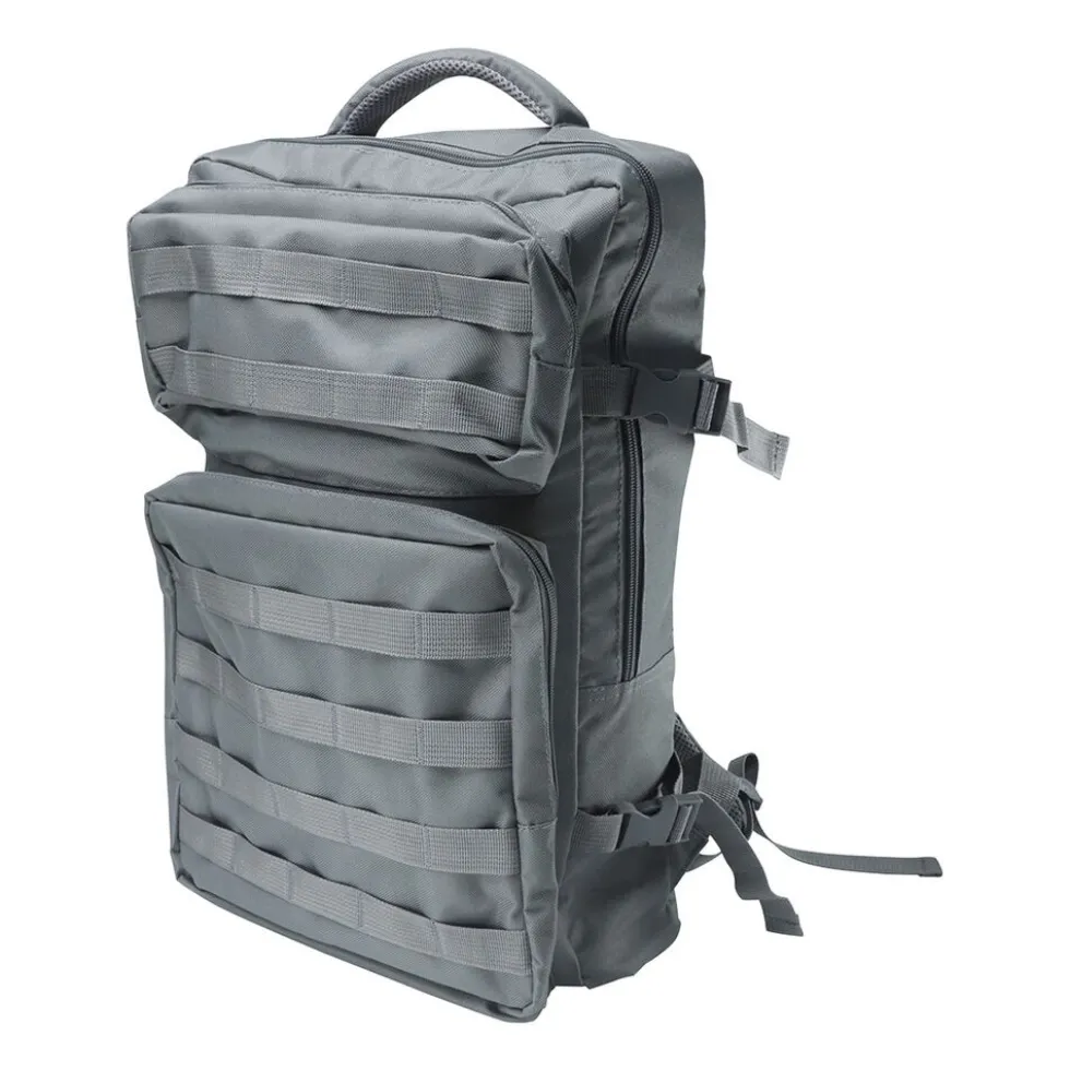 Plecak survivalowy Wild Trek MobiPack, 14,4 l, z wyposażeniem, grafitowy