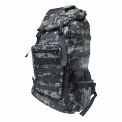 Plecak survivalowy Wild Trek, 60 l, z wyposażeniem, moro
