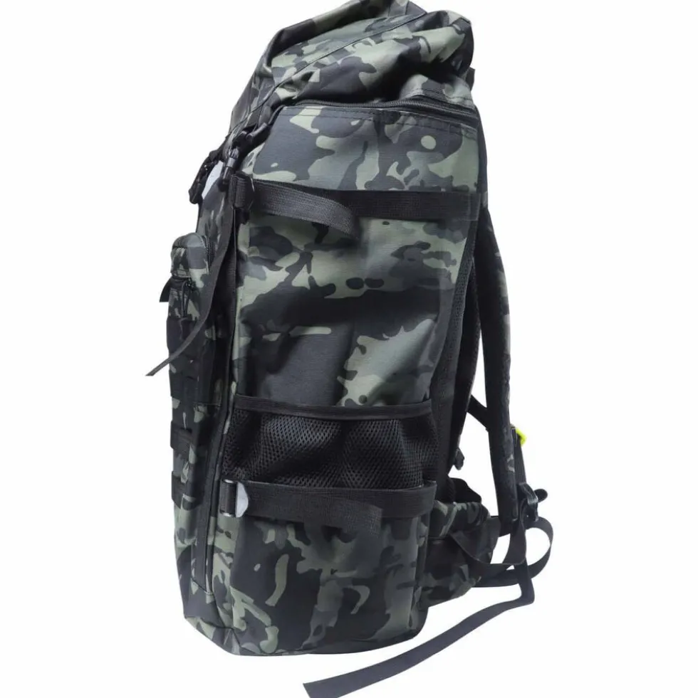 Plecak survivalowy Wild Trek, 60 l, z wyposażeniem, moro