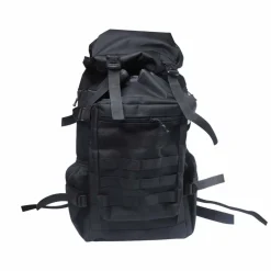 Plecak survivalowy Wild Trek, 60 l, z wyposażeniem, czarny