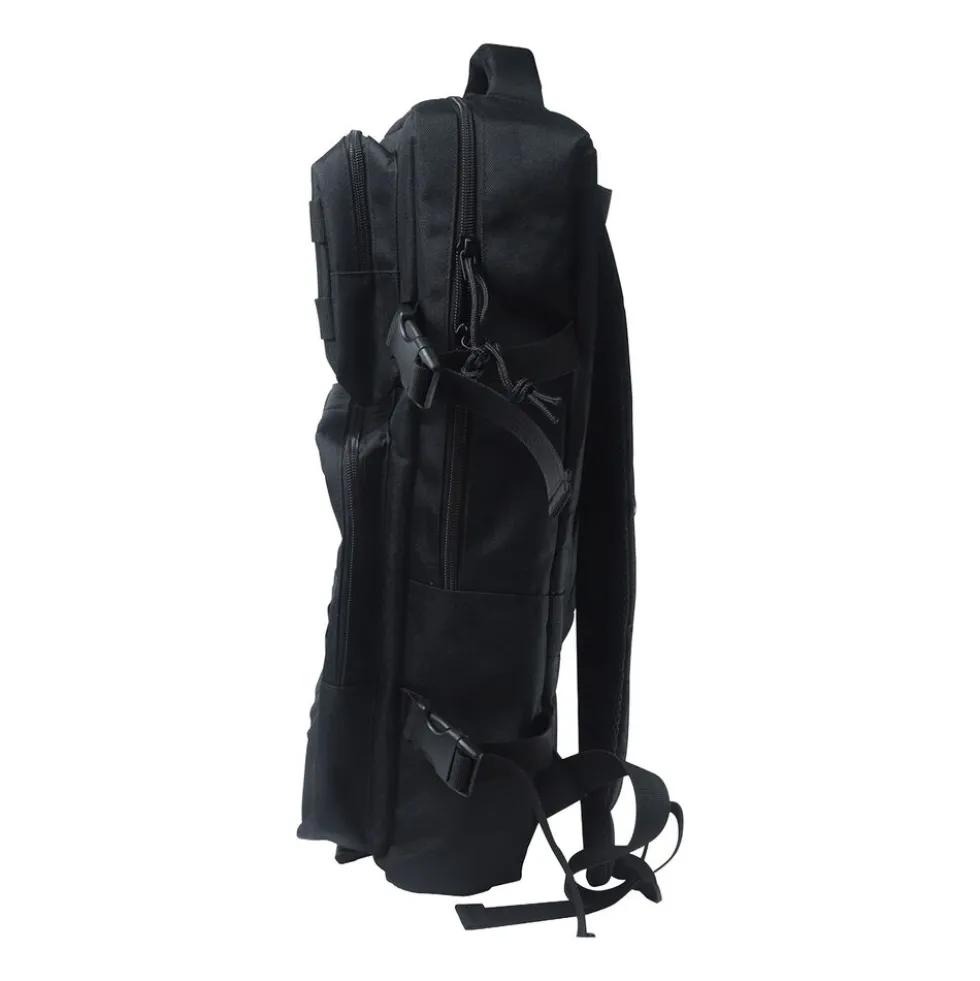 Plecak survivalowy Wild Trek MobiPack, 14,4 l, z wyposażeniem, czarny