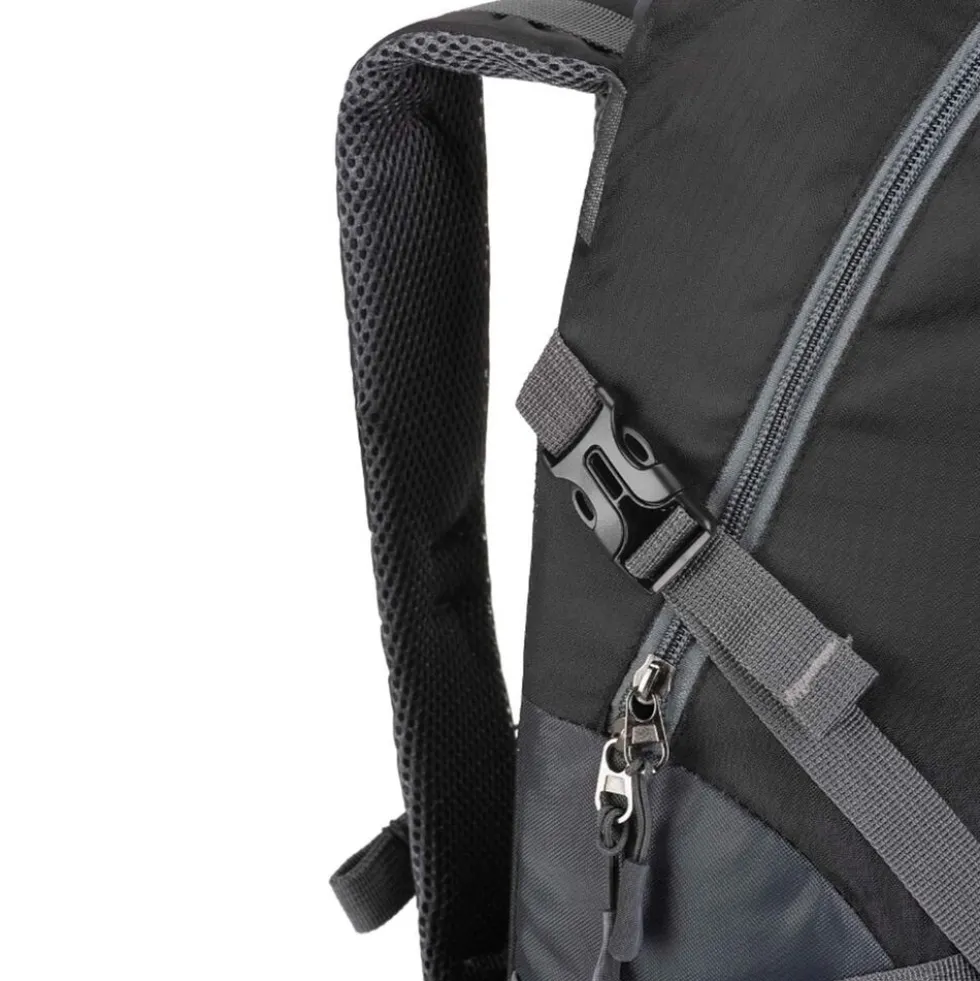 Plecak turystyczny HiMountain Terra, 35 l, czarno-czerwony