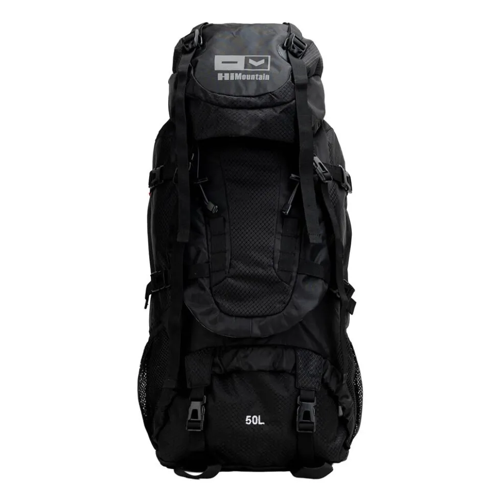 Plecak turystyczny HiMountain Hiker, 50 l, czarny