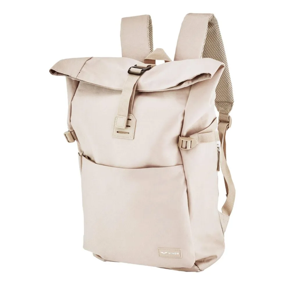 Plecak zwijany Wings Trogon, 16 l, beżowy