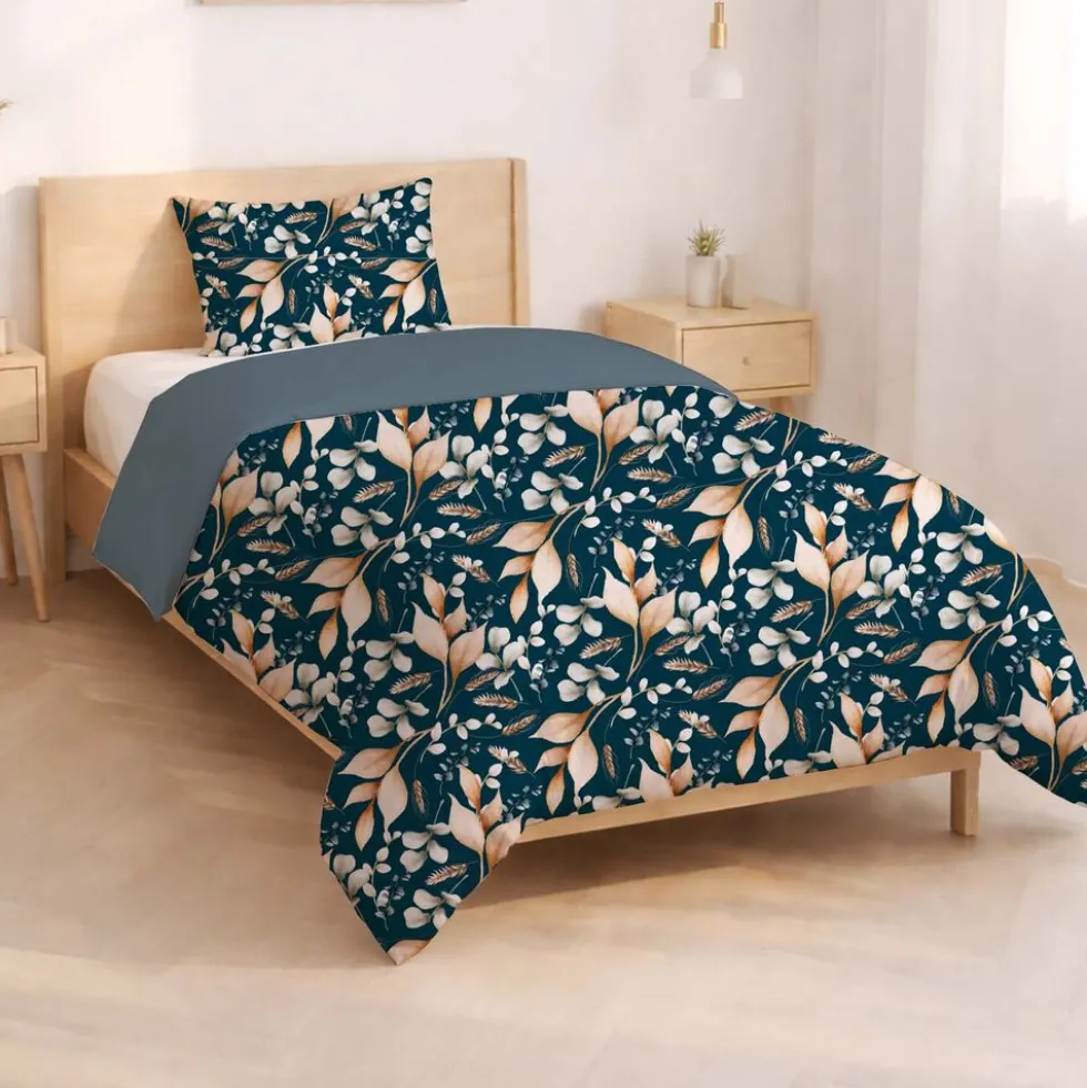Pościel bawełniana 160 x 200 cm Pation Home Vivienne, zielona