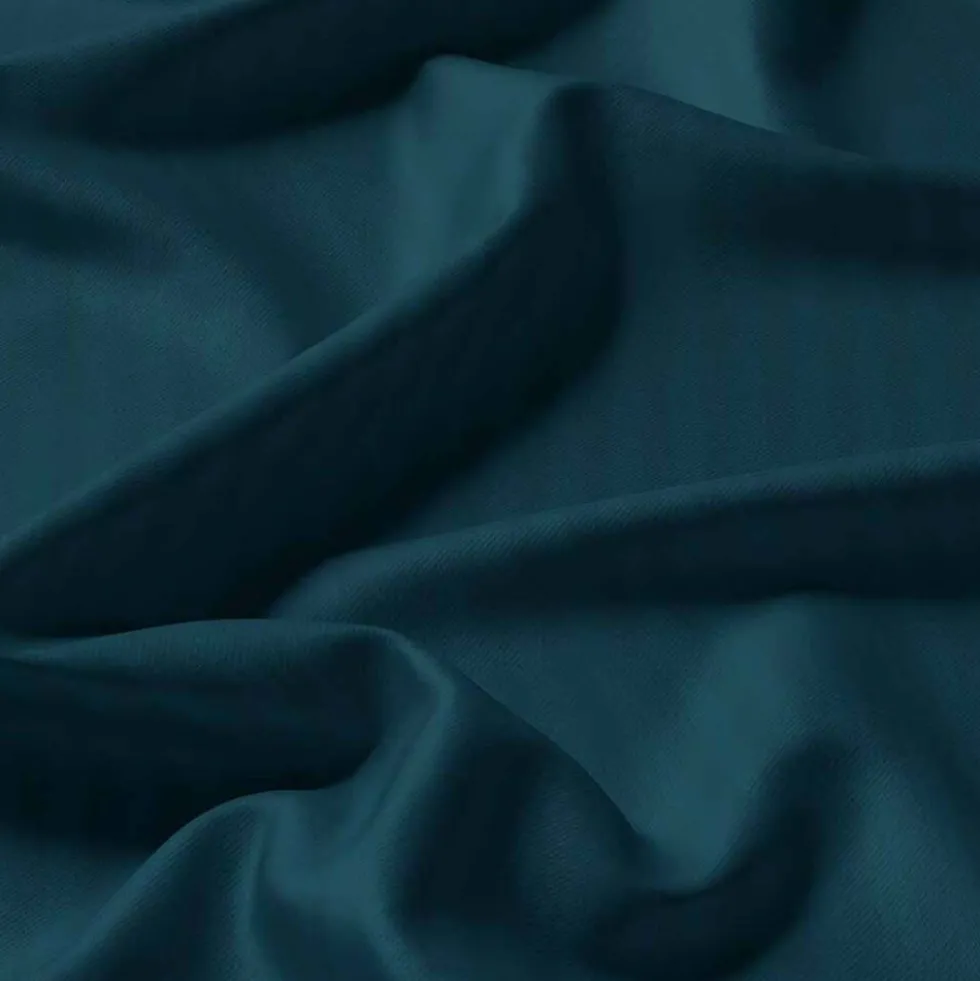 Pościel z adamaszku 160 x 200 cm Pure Collection, turkusowa