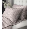 Pościel z perkalu 160 x 200 cm Lame Percale, kwiatki, pudrowy róż