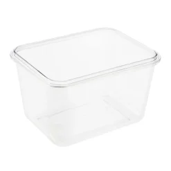 Pojemnik na żywność z klipsem, PP/tritan, 0,7L, seledynowy