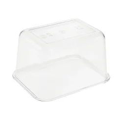 Pojemnik na żywność z klipsem, PP/tritan, 0,7L, seledynowy