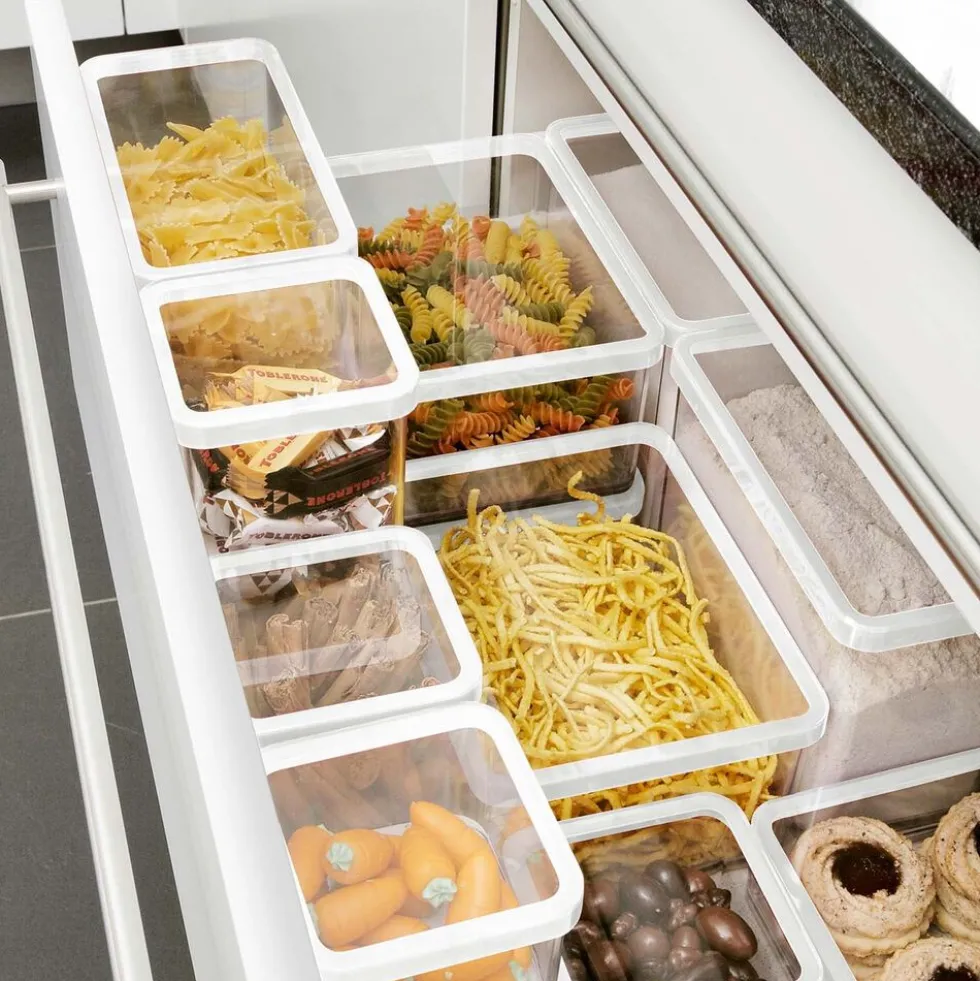 Pojemnik szeroki Rotho Loft, 2,25 l, biały