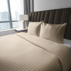 Poszewka na poduszkę 40 x 40 cm Pure Collection, 2 szt., piaskowy beż