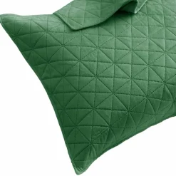Poszewka na poduszkę 45 x 45 cm Restilo Laila, 2 szt., butelkowa zieleń