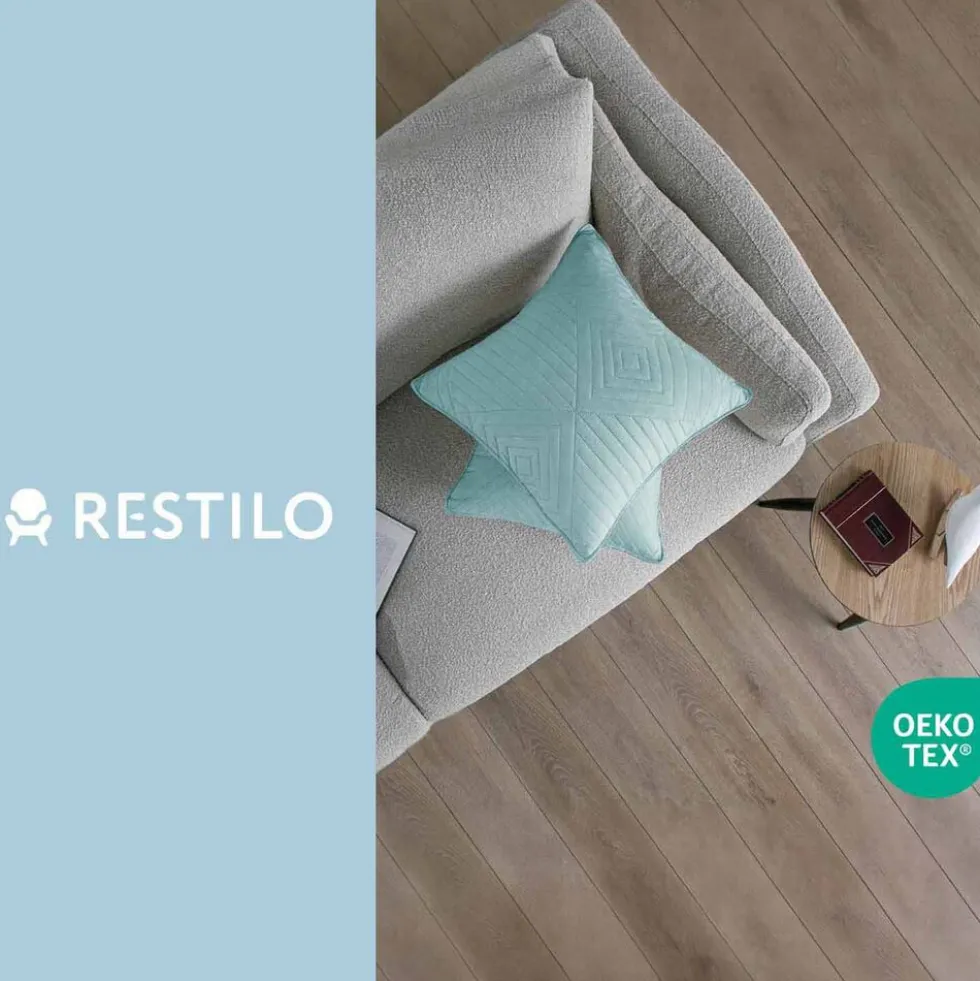 Poszewka na poduszkę 45 x 45 cm Restilo Softa, 2 szt., turkusowa