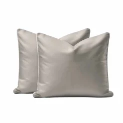 Poszewka na poduszkę z makosatyny 40 x 40 cm Pure Collection, 2 szt., beżowa