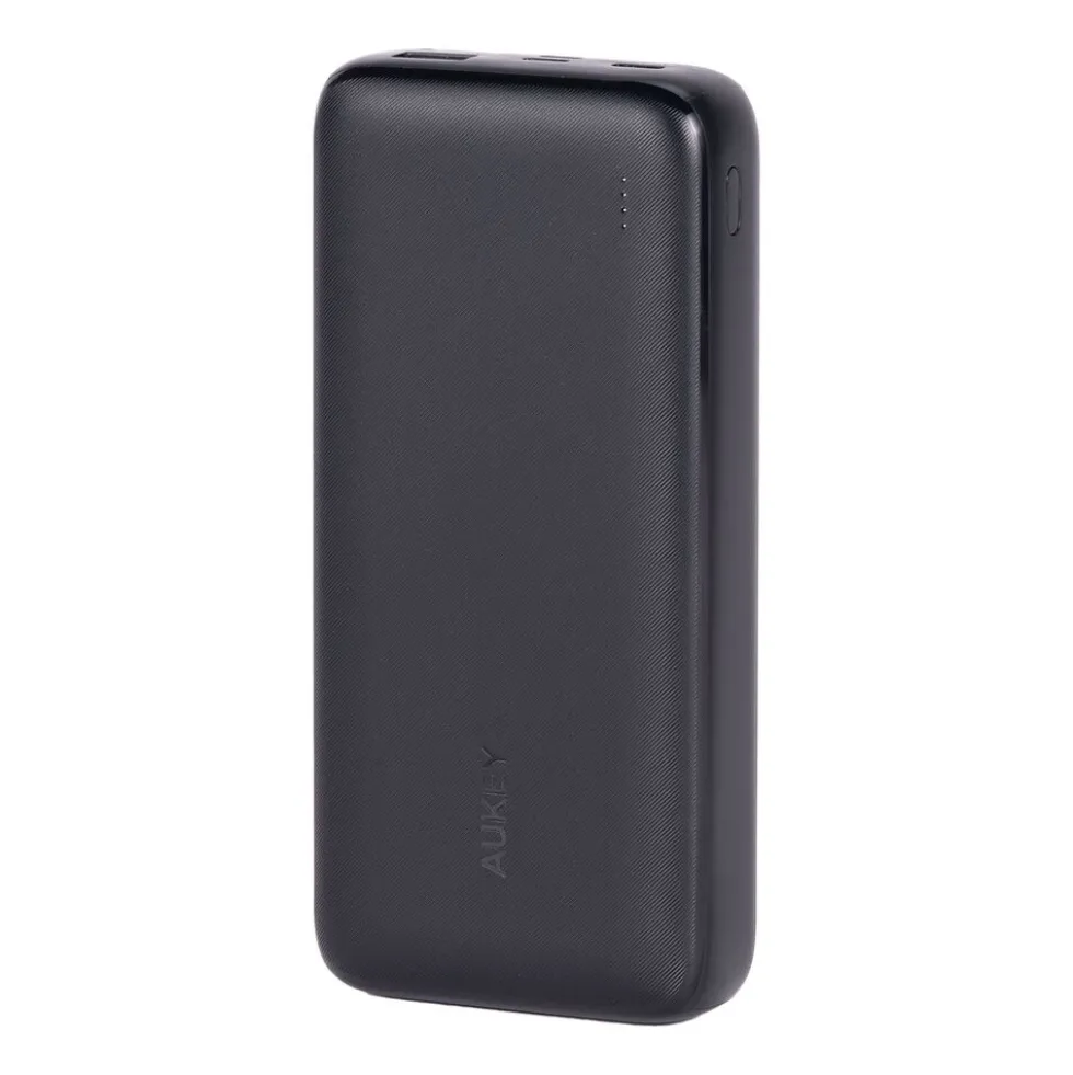 Powerbank Aukey, 20000 mAh, 22,5 W, czarny