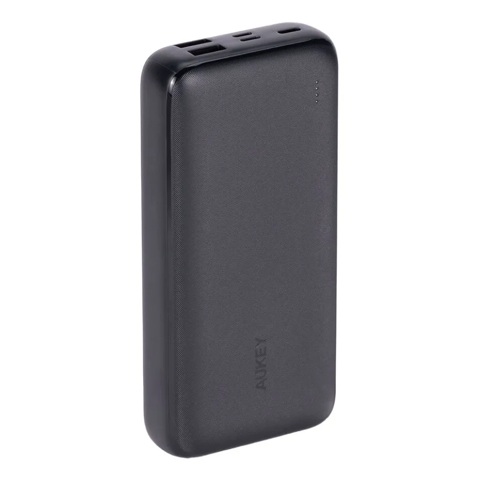 Powerbank Aukey, 20000 mAh, 22,5 W, czarny
