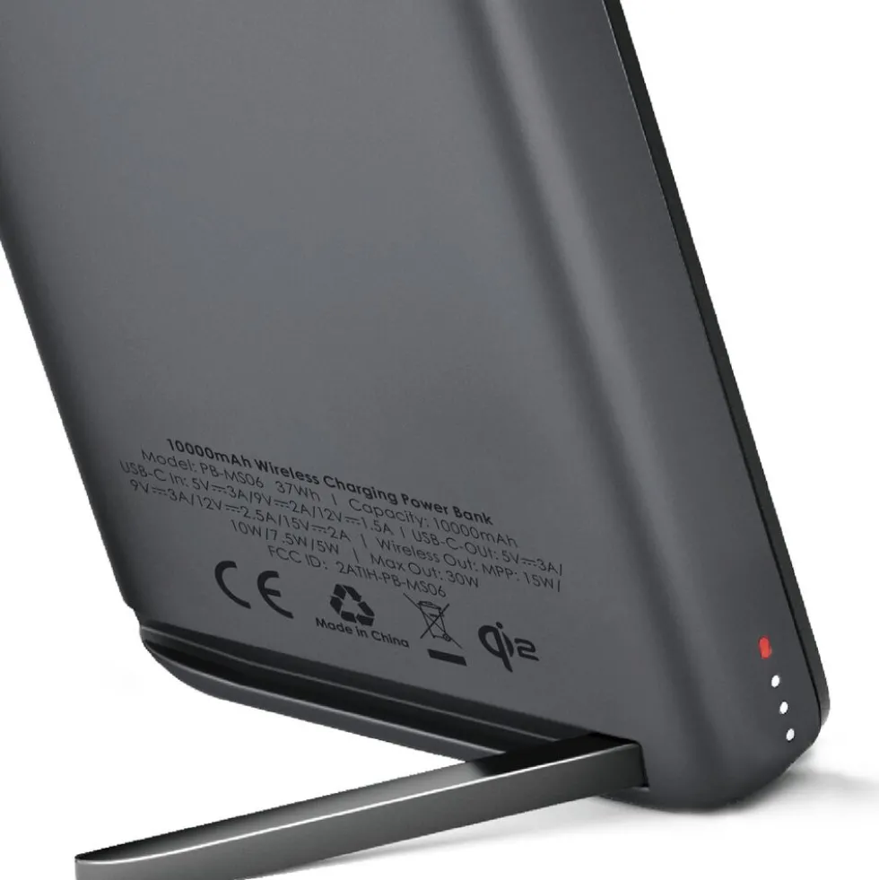 Powerbank Aukey PB-MS06, MagSafe, 10000 mAh, z podpórką