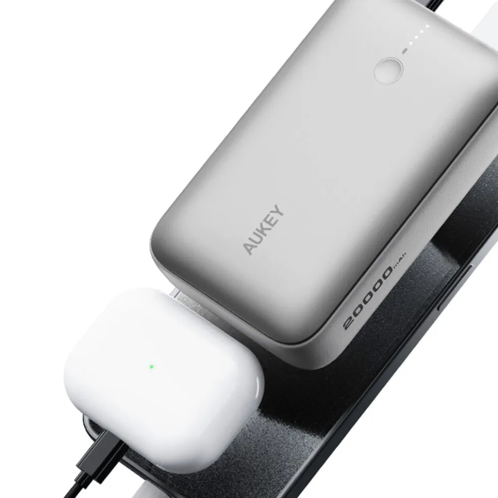 Powerbank Aukey PB-Y57, 20000 mAh, biały