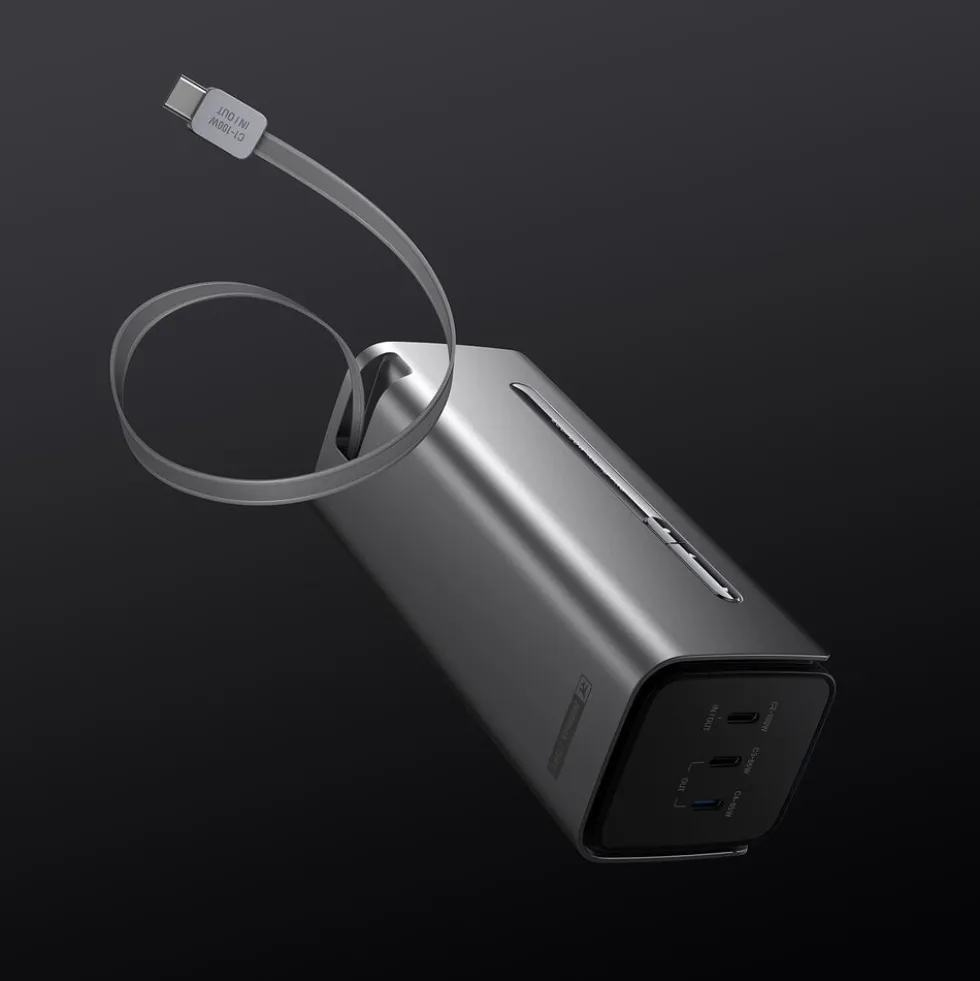 Powerbank EcoFlow Rapid Pro 20000 mAh, 230 W, z wbudowanym kablem, czarny