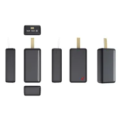 Powerbank Eveready WX30C, 30000 mAh, czarny