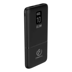Powerbank Rebeltec P10 LCDPD, 10000 mAh, 22,5 W, czarny