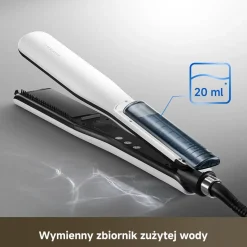 Prostownica do włosów Dreame AuraSteam, 2 w 1, biała