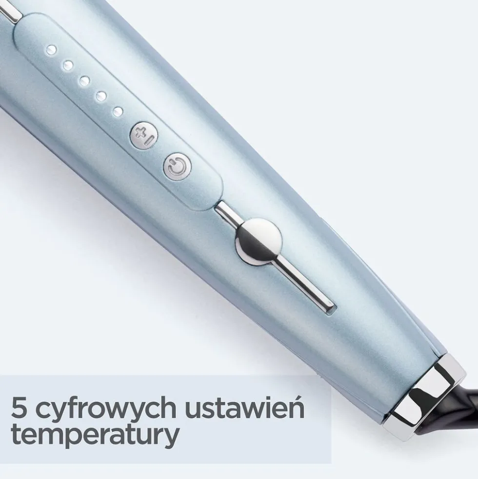 Prostownica z jonizacją BaByliss Hydro-Fusion, z technologią plazmową, 50 W