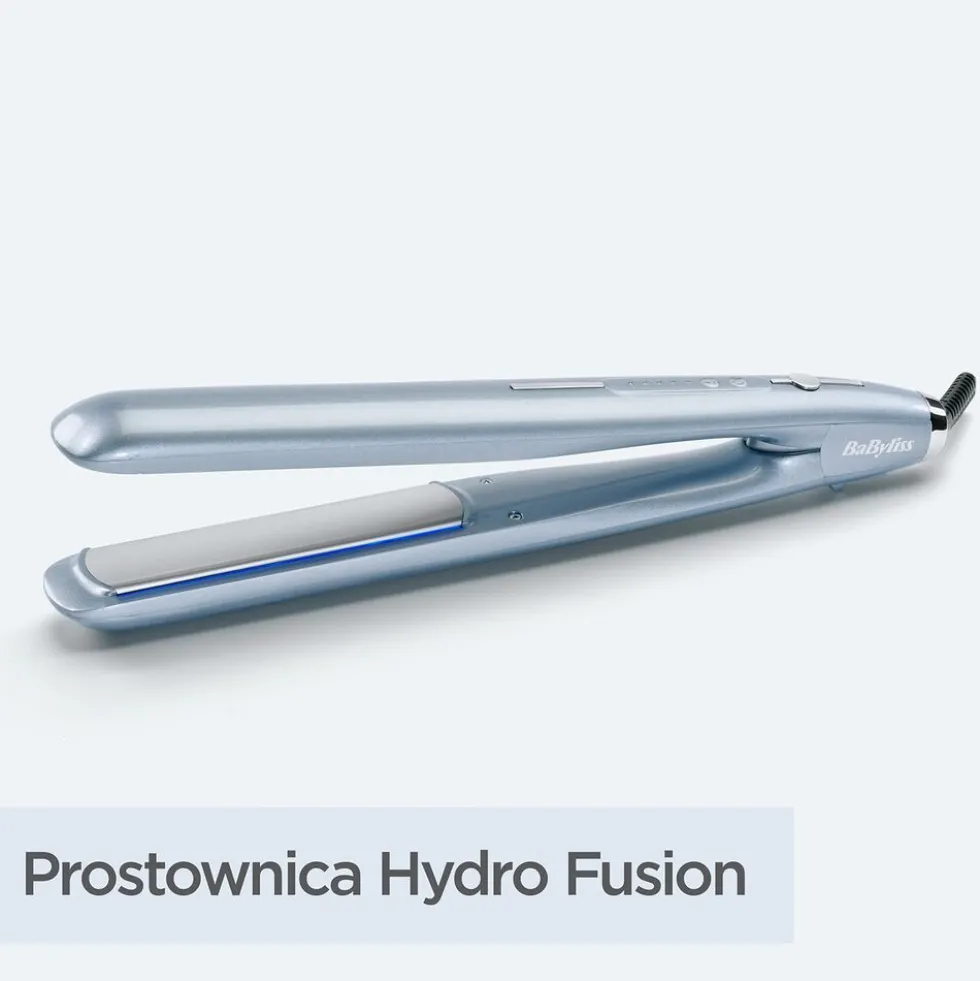 Prostownica z jonizacją BaByliss Hydro-Fusion, z technologią plazmową, 50 W