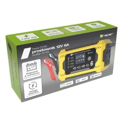 Prostownik automatyczny 12V/6A Tracer DT126, z funkcją diagnozy i regeneracji