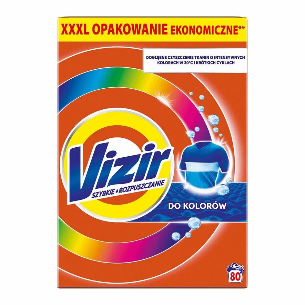 Proszek do prania Vizir Color, 4,4 kg