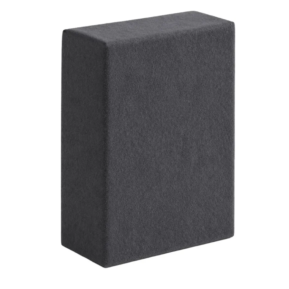 Prześcieradło frotte z gumką 90 x 200 cm Pation Home Luneo, grafitowe