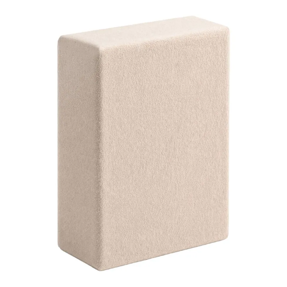 Prześcieradło frotte z gumką 180 x 200 cm Pation Home Luneo, ecru