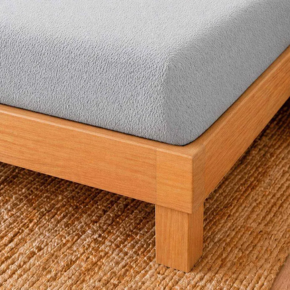 Prześcieradło frotte z gumką 160 x 200 cm Pation Home Luneo, jasnoszare