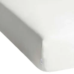 Prześcieradło z gumką 80-90 x 200 cm Restilo Amber, białe
