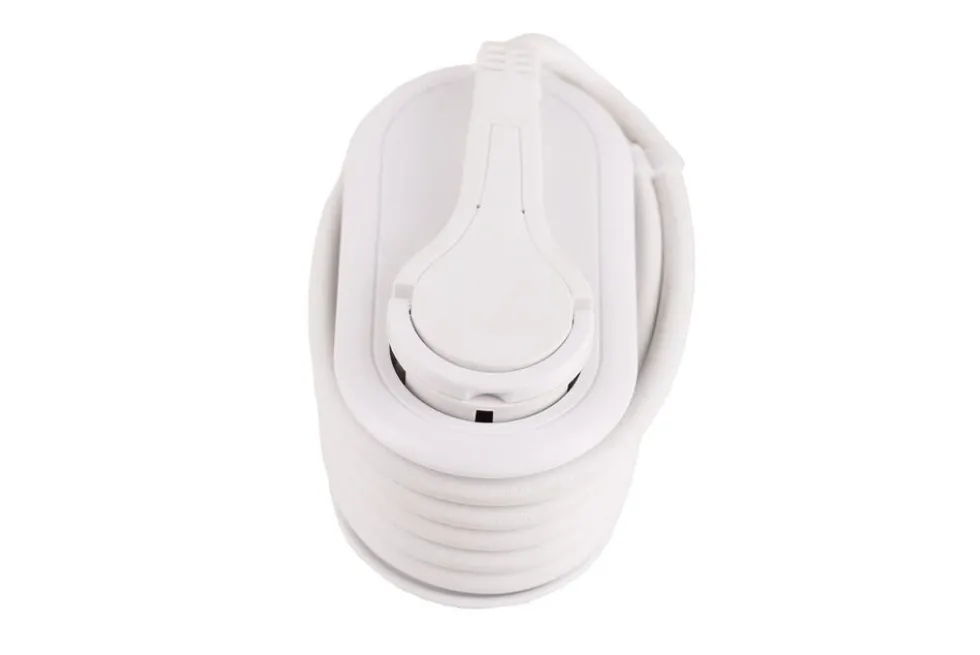 Przedłużacz kostka Hykker, 1 gniazdo, 2 x USB-A, 1 x USB-C