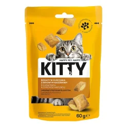 Przekąska dla kota Kitty, poduszeczki, 8 x 60 g, ser