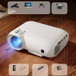 Przenośny projektor Yoton Y7, Full HD, 220+ ANSI lumenów