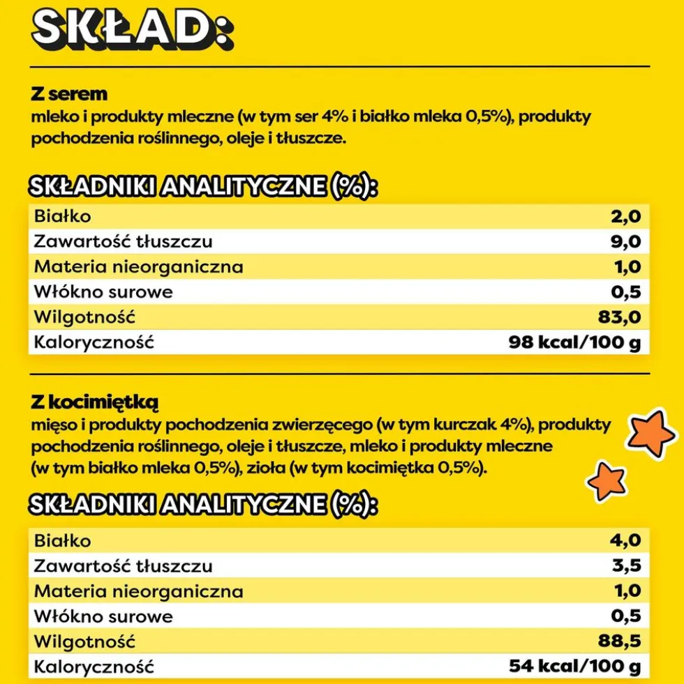 Przysmak dla kotów Dreamies Creamy Mega Pack, kocimiętka, ser, 84 x 10 g