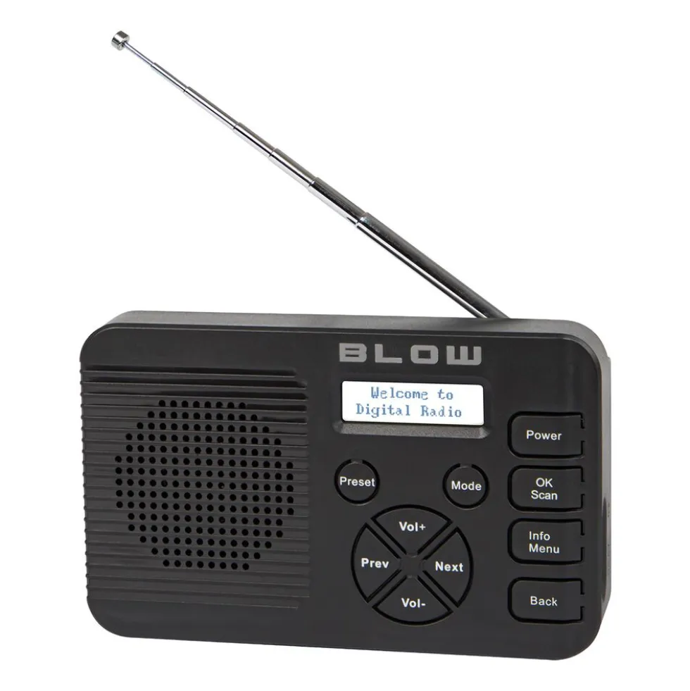 Radio kuchenne Blow RK4, FM/DAB+, Bluetooth