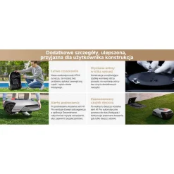Robot koszący Dreame A1 Pro 800, obszar mapowania do 800 m2