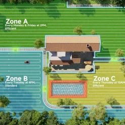 Robot koszący Mova ViAX 250, obszar mapowania do 250 m2