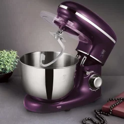 Robot planetarny BerlingerHaus Purple Eclipse, 1300 W, 6 l, 3 końcówki