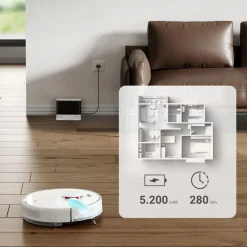 Robot sprzątający DreameBot D10s, z funkcją mopowania, 5000 Pa
