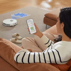 Robot sprzątający Dreame L10s Pro Ultra PureHeat, z funkcją mopowania i samoczyszczenia, biały