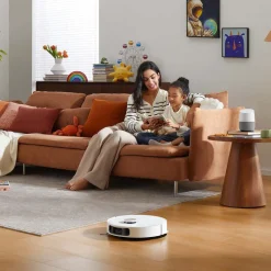 Robot sprzątający Dreame L10s Pro Ultra PureHeat, z funkcją mopowania i samoczyszczenia, biały